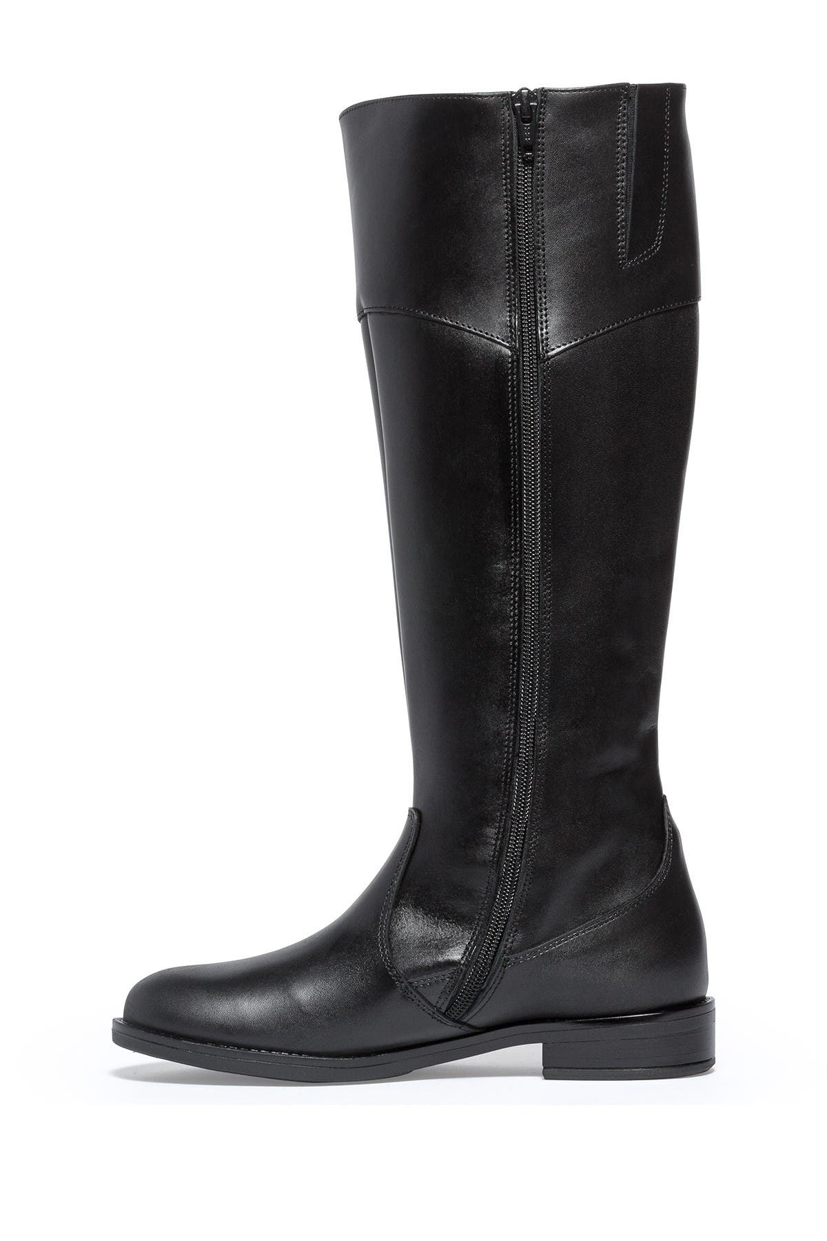 ITALIAN SHOEMAKERS Gilda Leather Knee-High Boot, Alternate, color, 