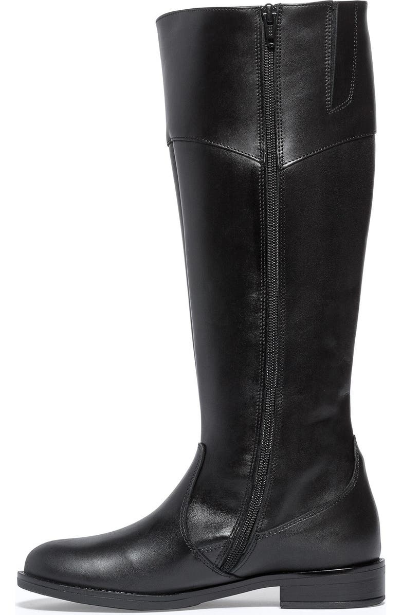 ITALIAN SHOEMAKERS Gilda Leather Knee-High Boot, Alternate, color,