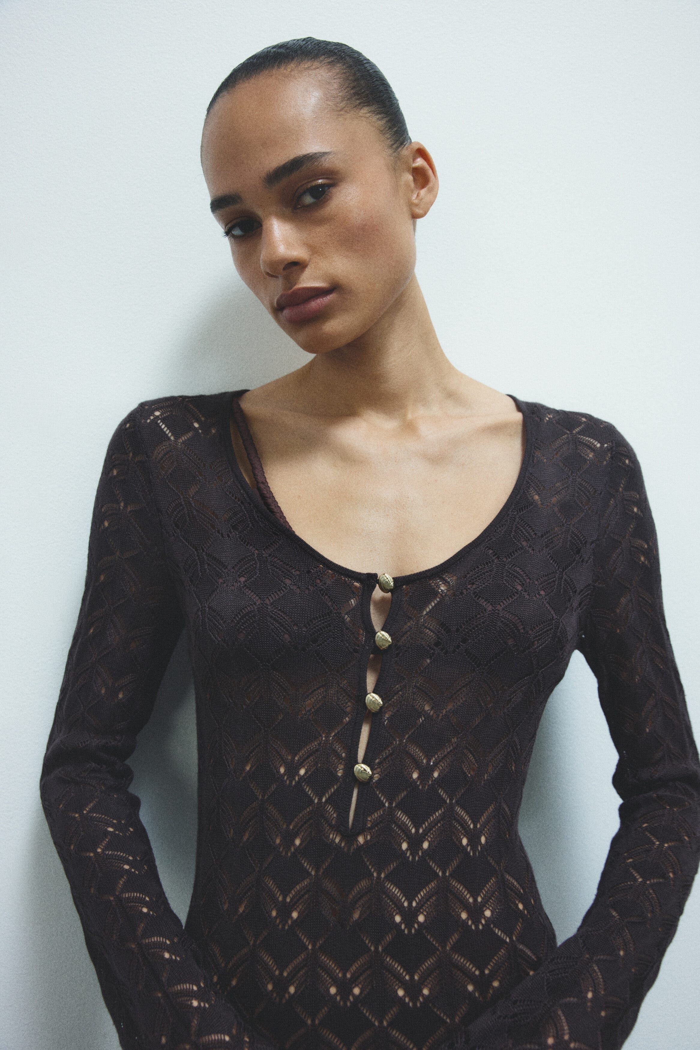 selected Dark brown