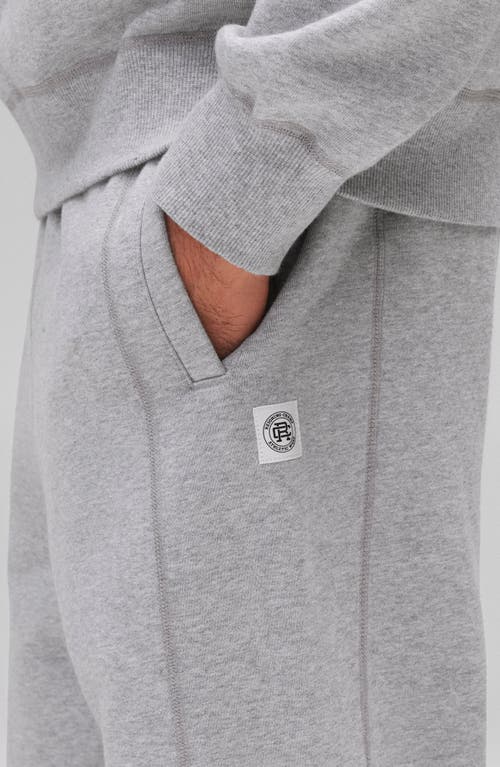 Reigning Champ Midweight Fleece Joggers In Heather Grey
