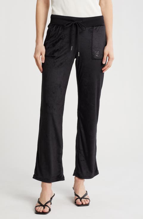 Velour Pajama Pants