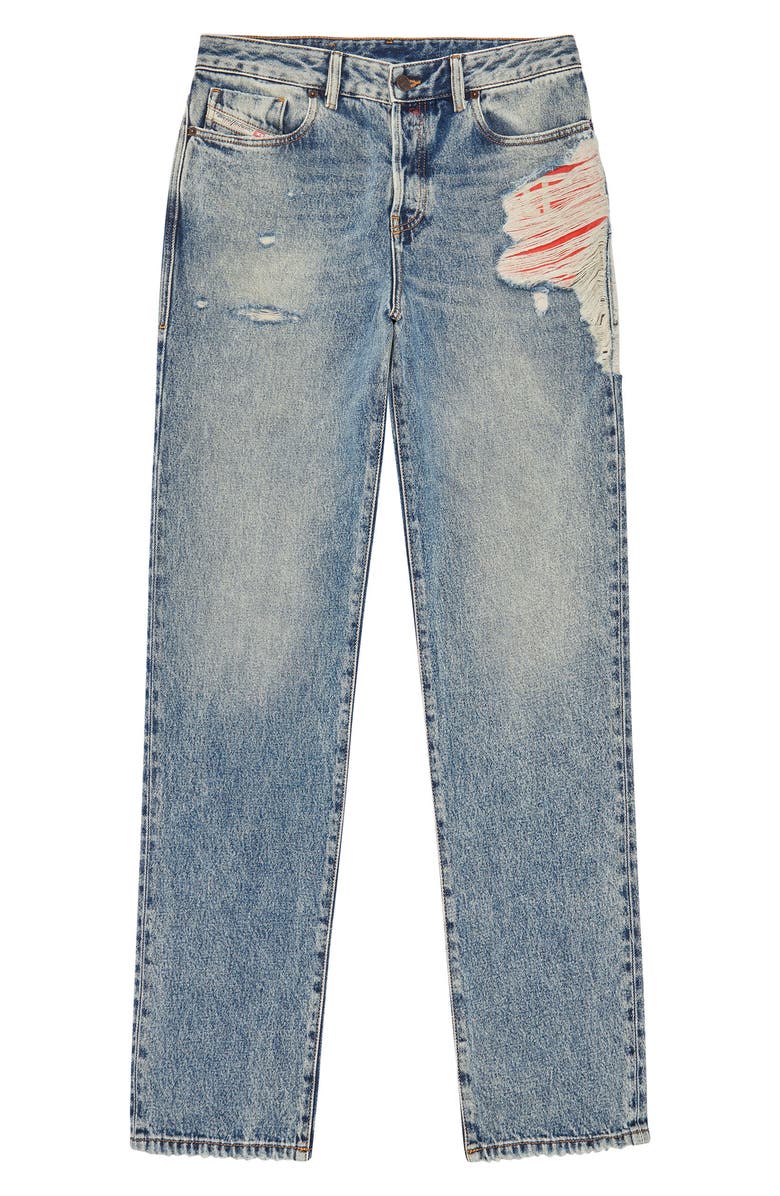 DIESEL<sup>®</sup> Ripped Skinny Jeans, Alternate, color,