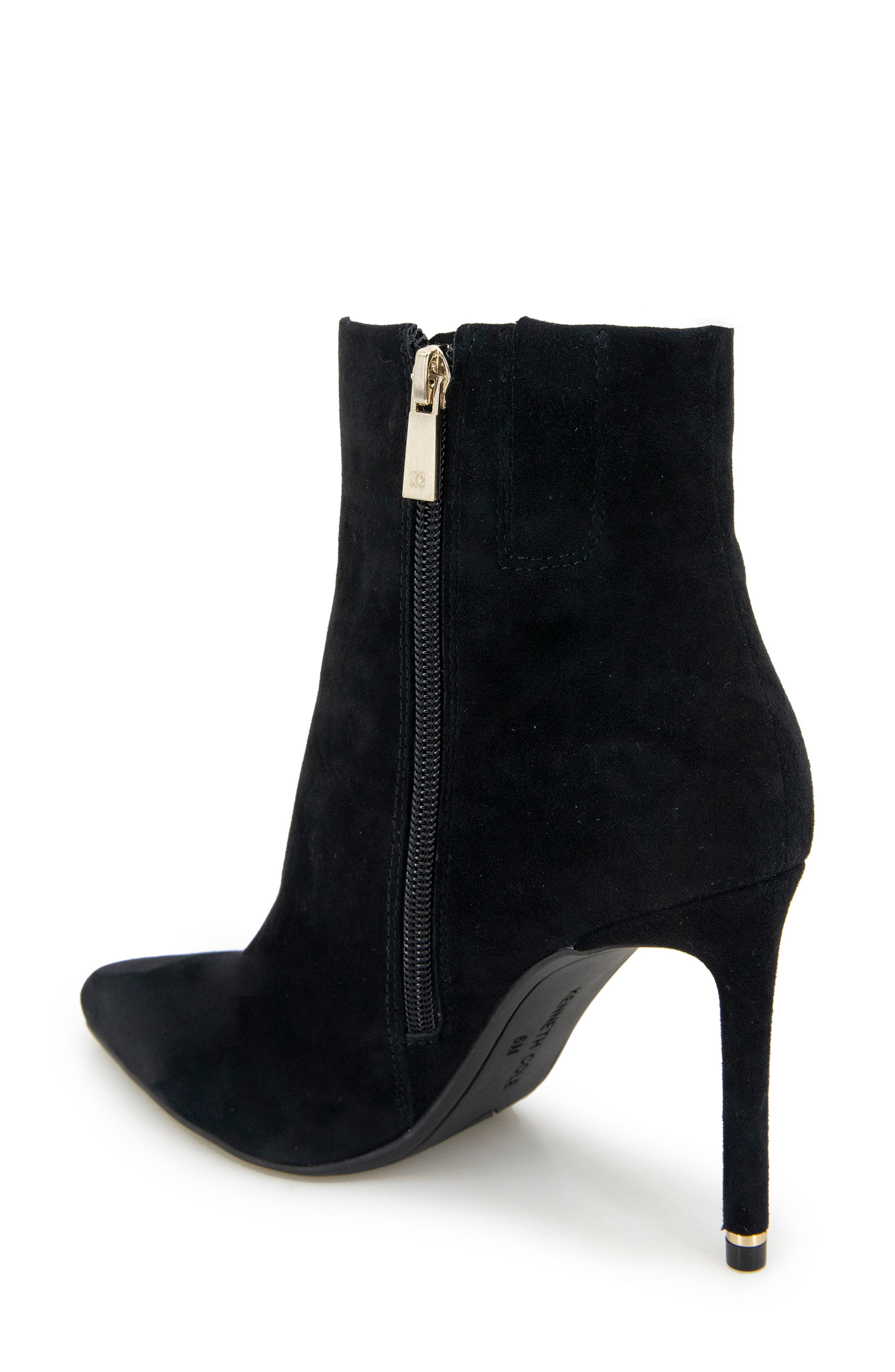 Kenneth Cole Quincy Bootie, Alternate, color, Black Suede