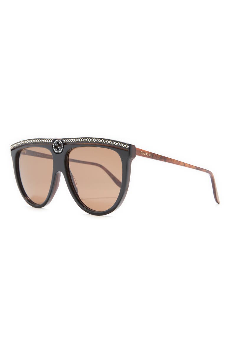 Gucci 61mm Sunglasses, Alternate, color,
