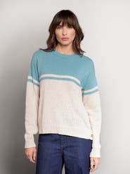 Celtic & Co. Slub Yarn Colourblock Sweater