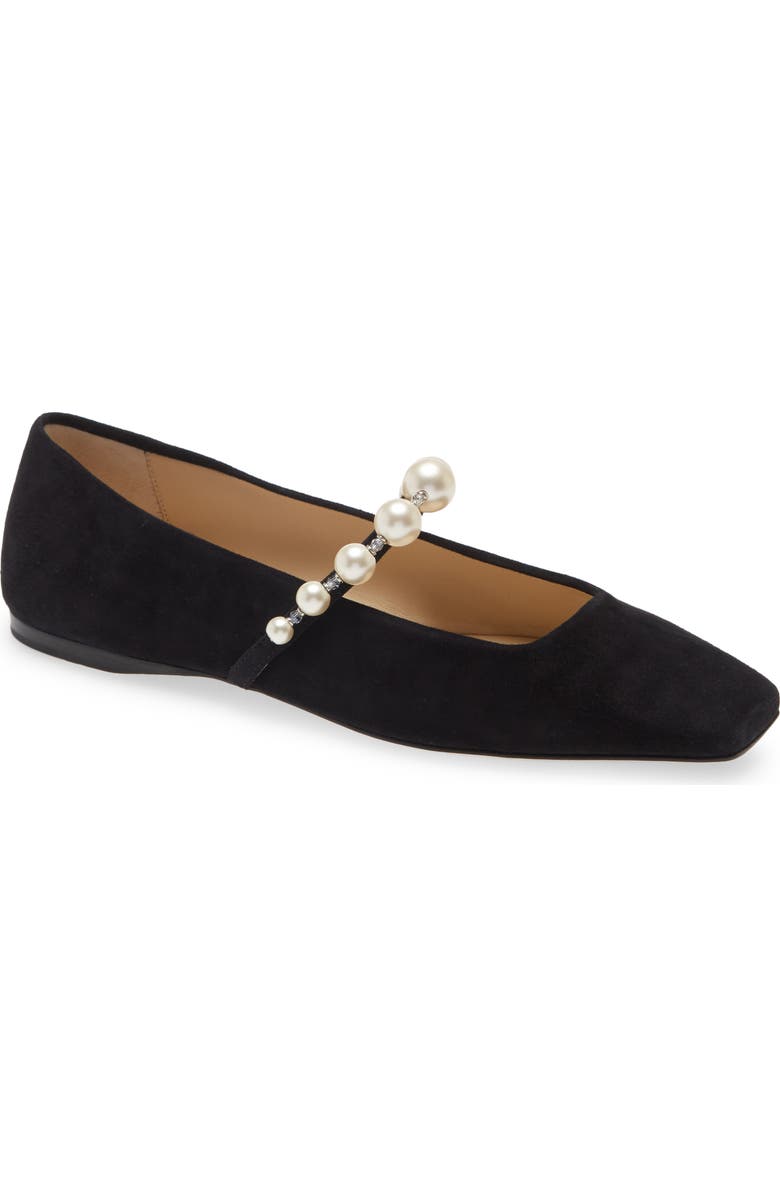 Jimmy Choo Ade Embellished Flat, Main, color,