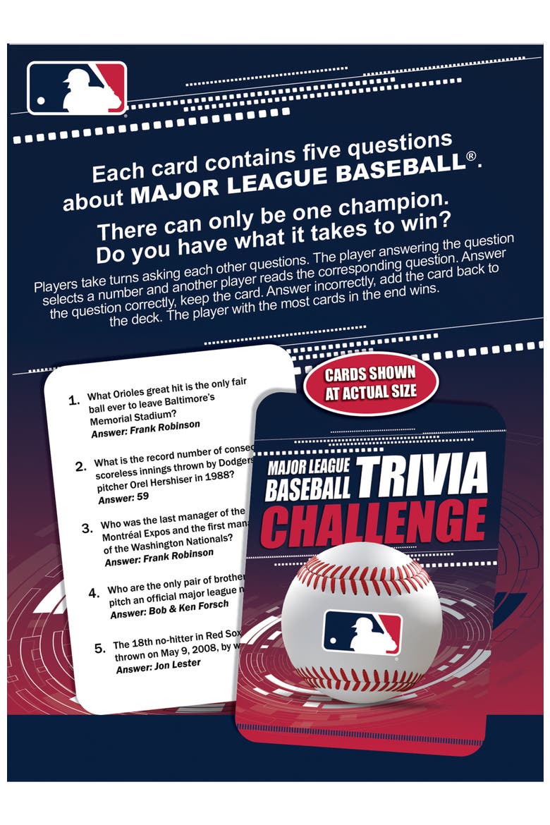MLB Trivia Challenge, Alternate, color, Multicolor