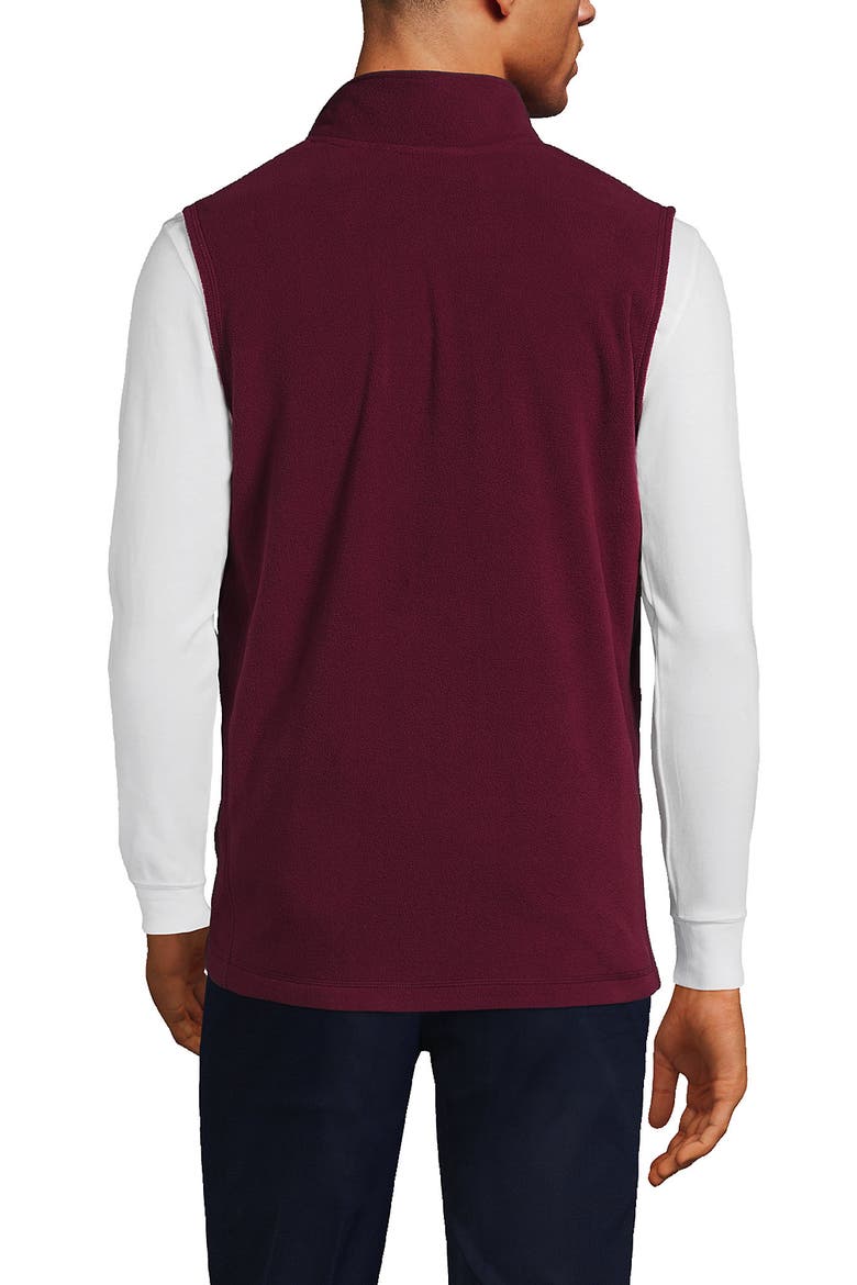 Lightweight Fleece Vest, Alternate, color, Burgundy