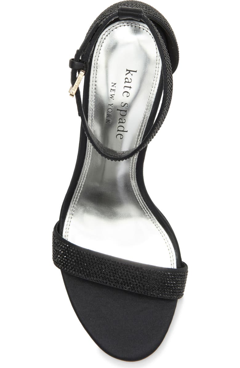 Kate Spade New York aolra pavé clear heel sandal, Alternate, color,