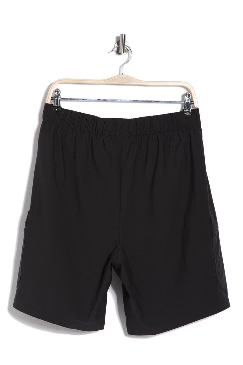 Outlander Cargo Walk Shorts, Alternate, color, BLACK
