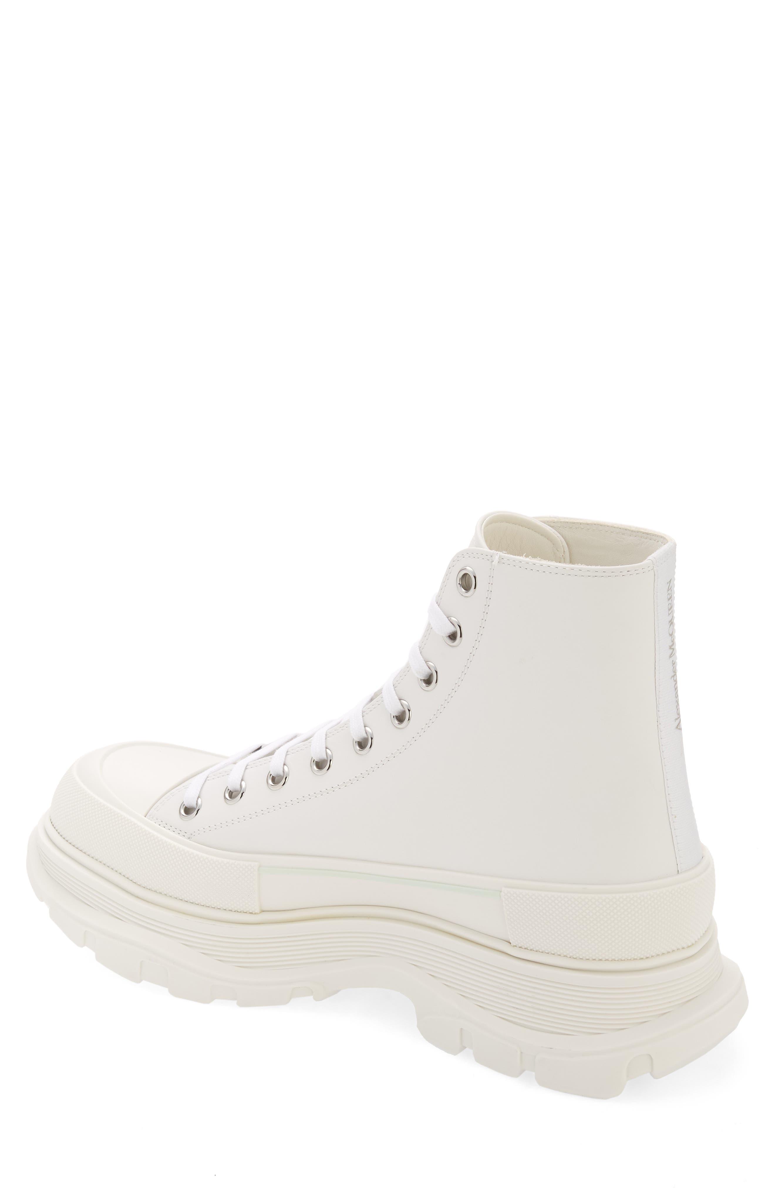 McQueen Tread Slick Grafitti High Top Sneaker, Alternate, color, 