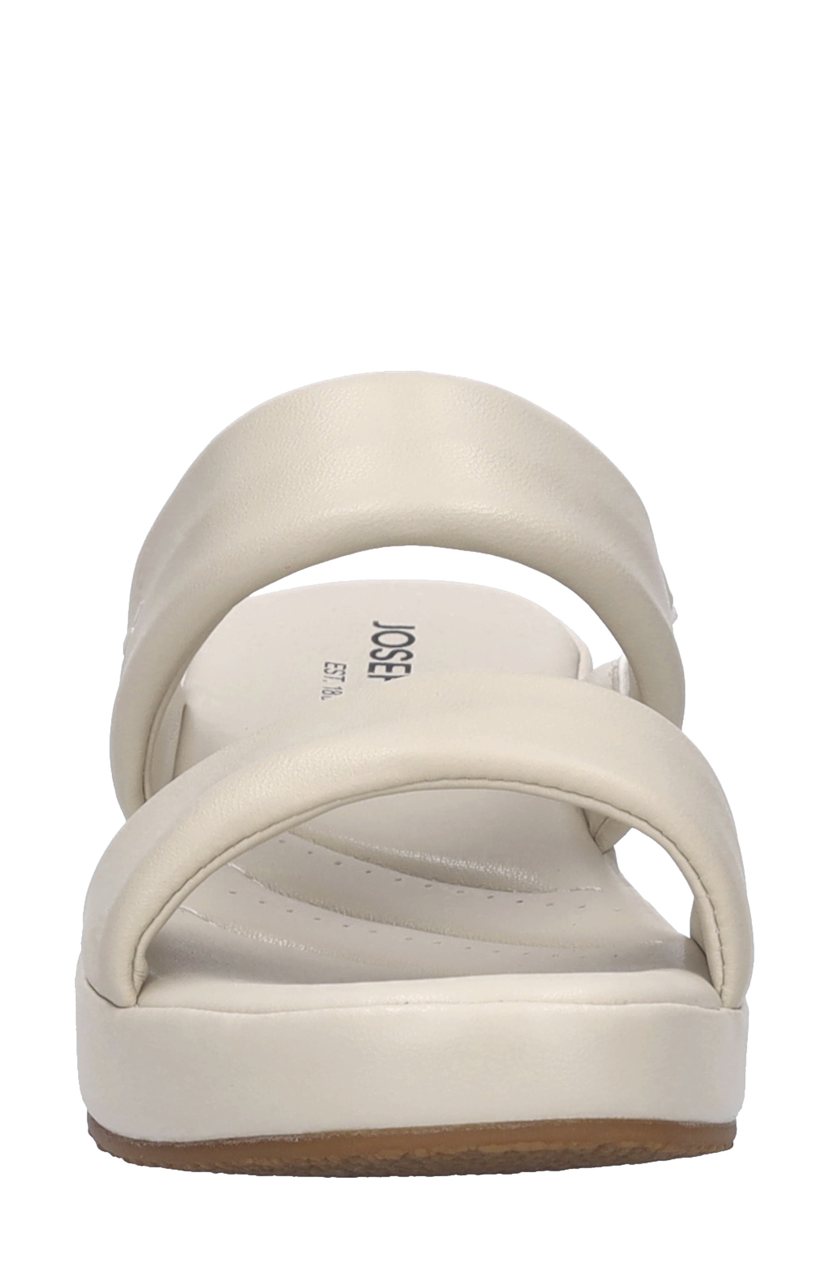 Eve 05 Platform Wedge Slide Sandal, Alternate, color, BISCUIT