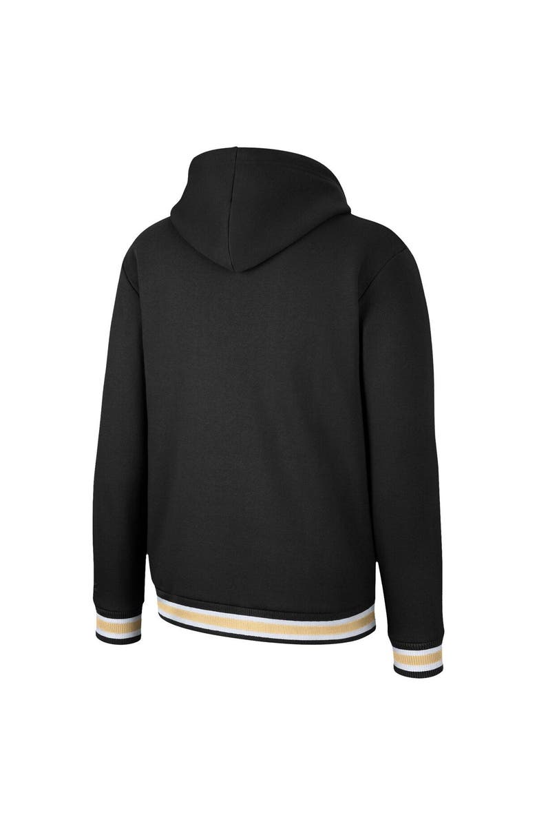 COLOSSEUM Men's Colosseum Black Army Black Knights Varsity Arch Pullover Hoodie, Alternate, color, 