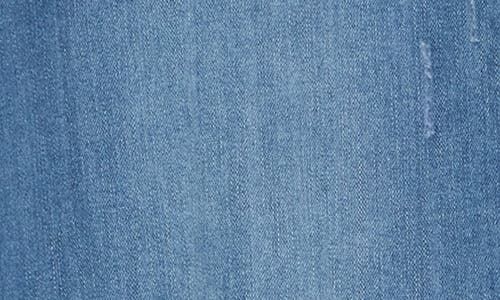 Democracy Double Fray Flare Jeans In Blev-blue Vintage