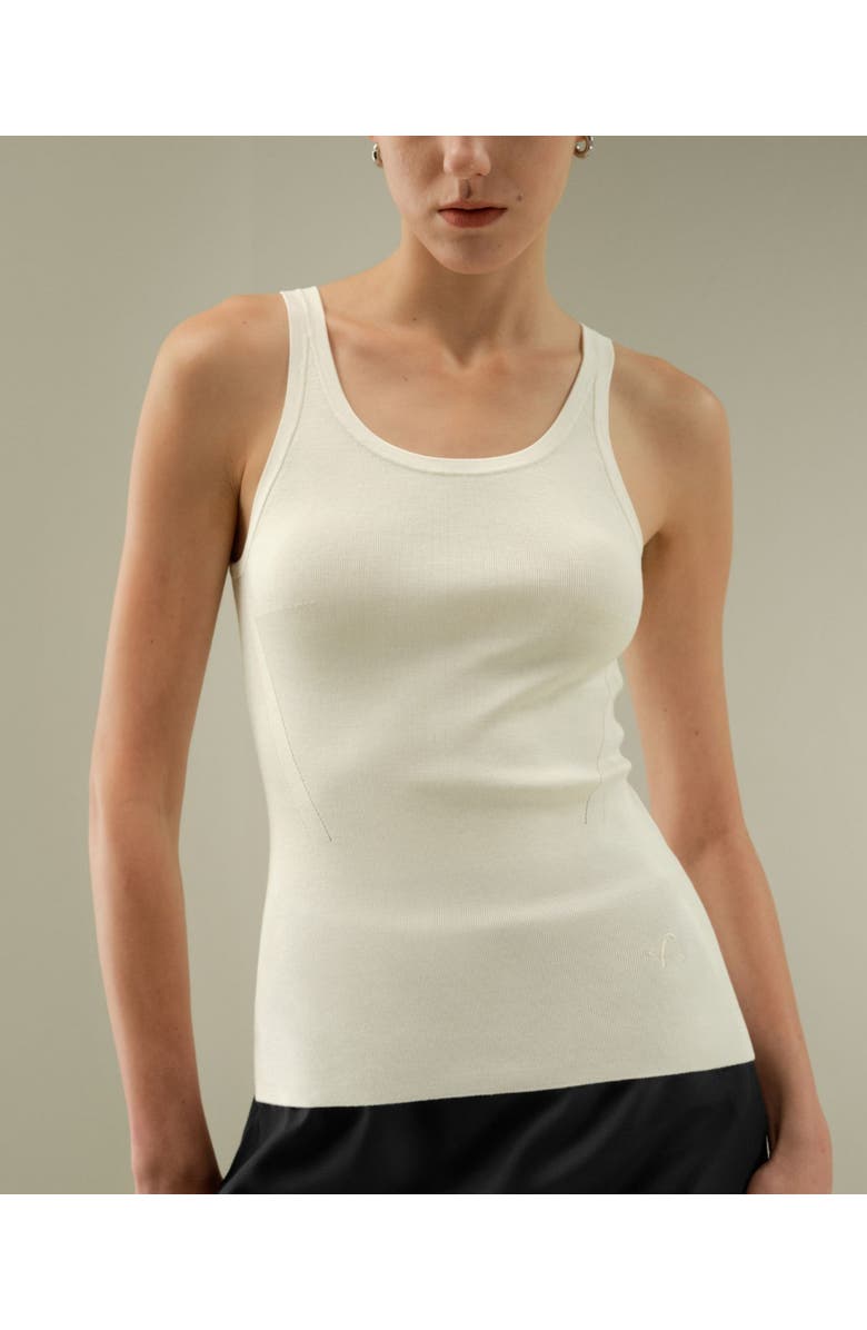 Lilysilk Basic Silk Tank Top, Alternate, color, White