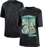 Nike Women's Nike Black Boston Celtics Courtside Original Content Vintage Washed Boyfriend T-Shirt