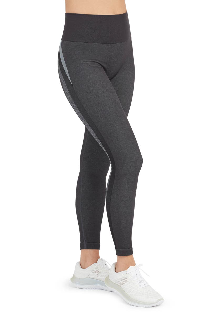 SPANX<sup>®</sup> Seamless Track Stripe Leggings, Main, color,