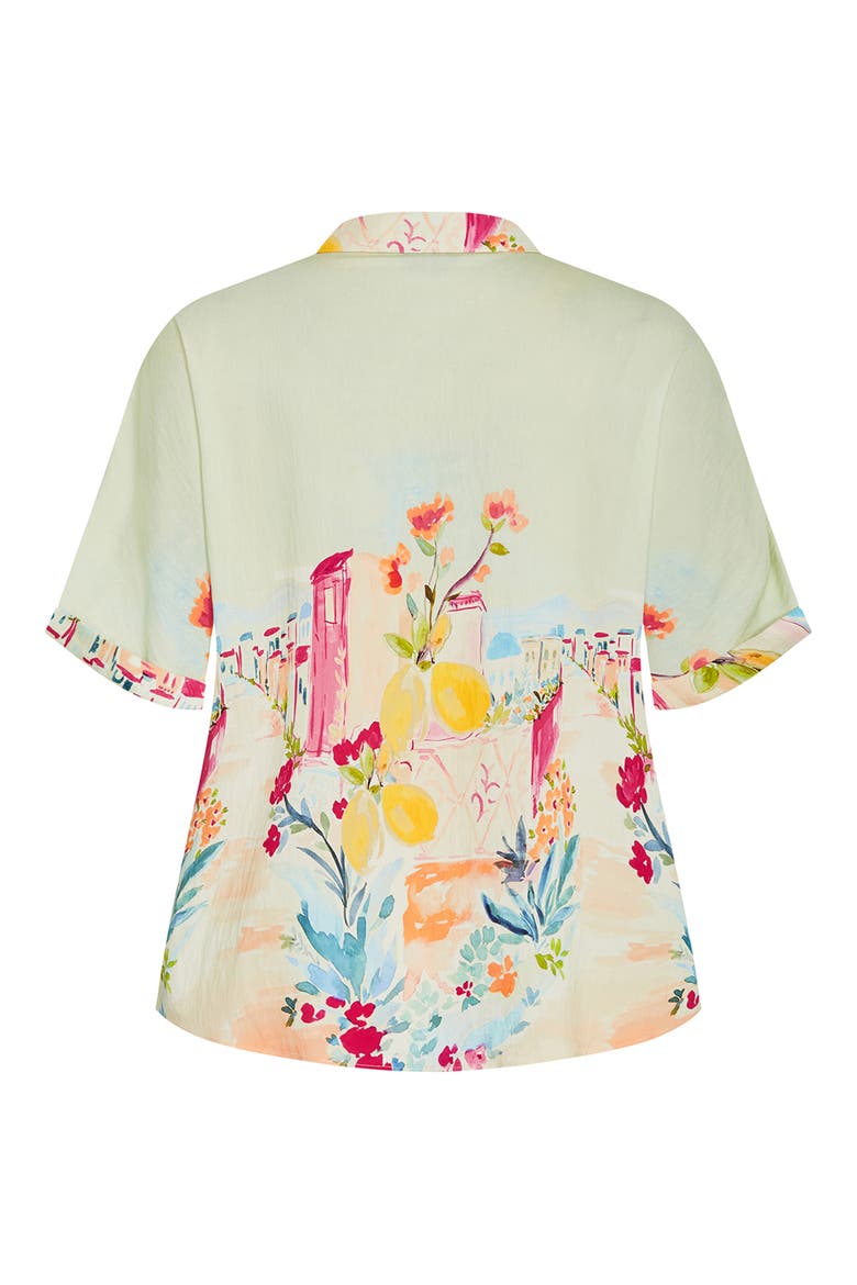 Sorrento Relaxed Fit Button-Up Shirt, Alternate, color, SORRENTO SUMMER
