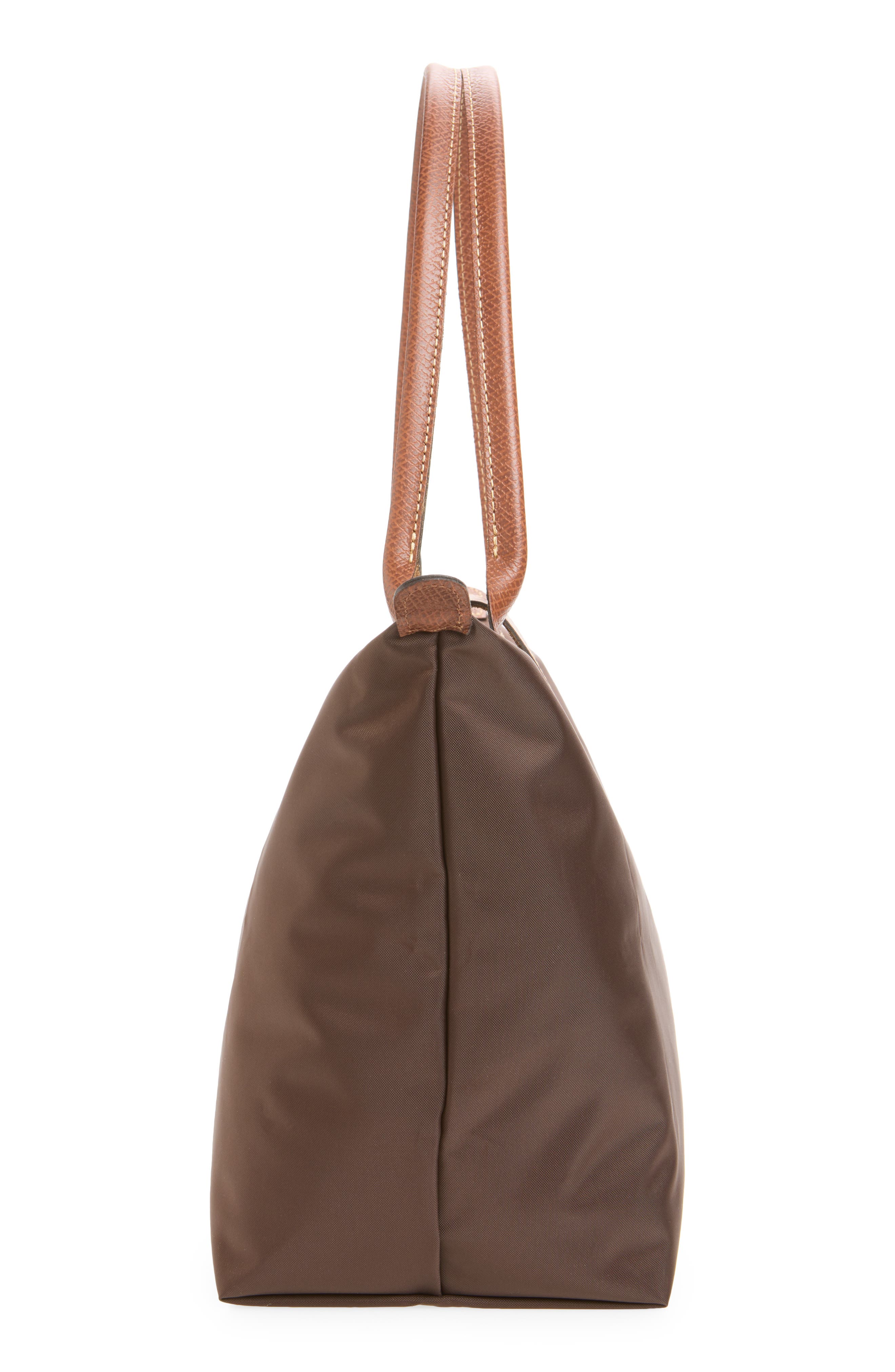 Medium Le Pliage Nylon Shoulder Tote, Alternate, color, MOCHA