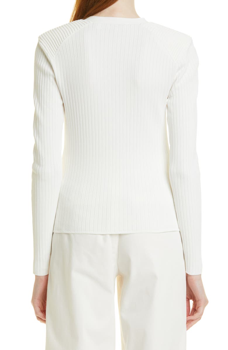 Ted Baker London Kiiarra Ribbed Cardigan, Alternate, color, 