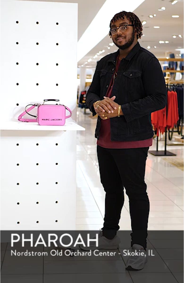 MARC JACOBS The Box 20 Leather Handbag, sales video thumbnail