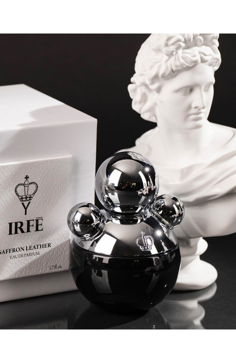 IRFĒ Saffron Leather Eau de Parfum, Alternate, color, Black