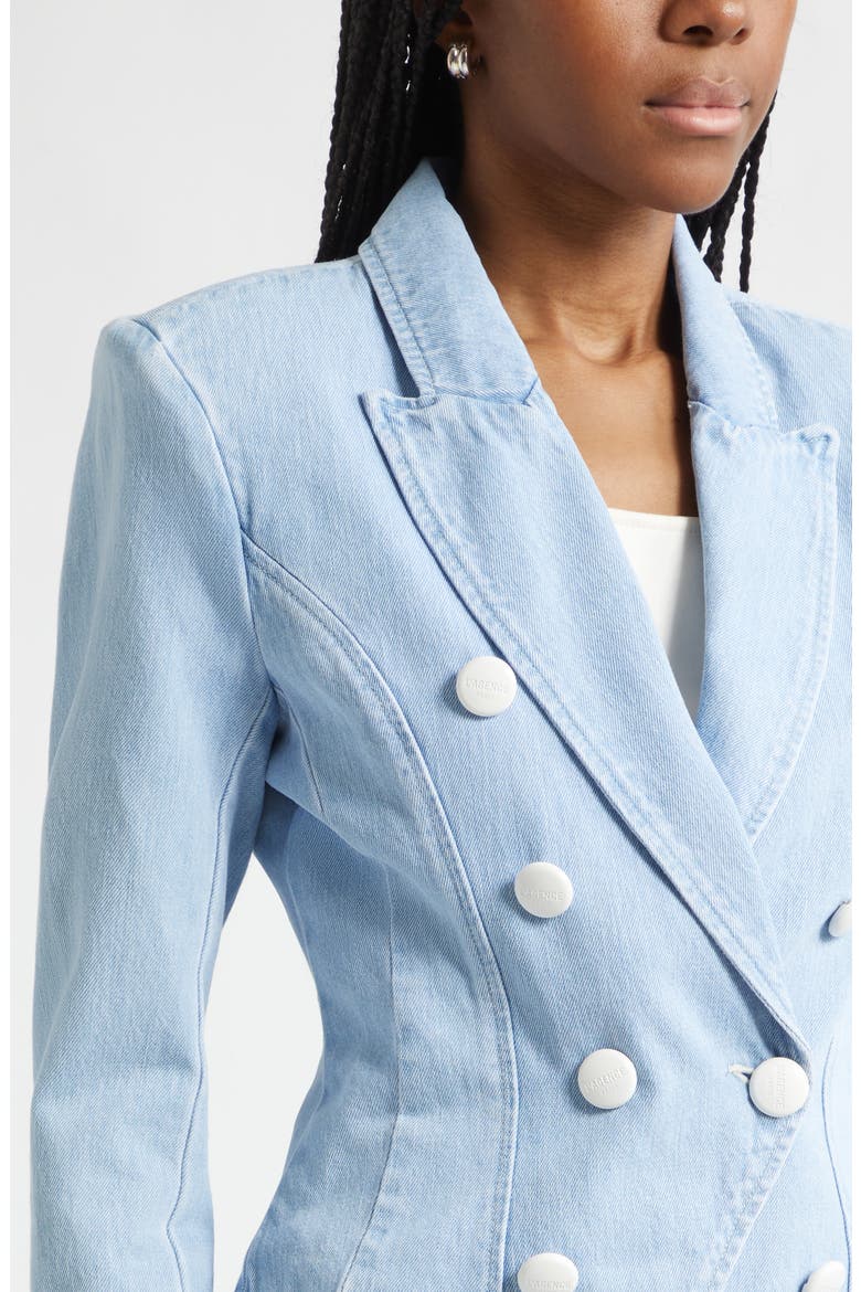 Emerson Structure Denim Jacket, Alternate, color, BREA