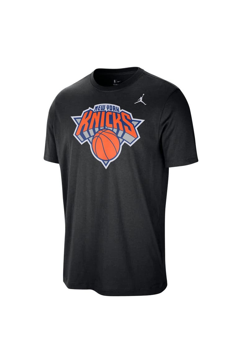 Men's Jordan Brand Black New York Knicks Statement Edition Essential T-Shirt, Alternate, color, Black