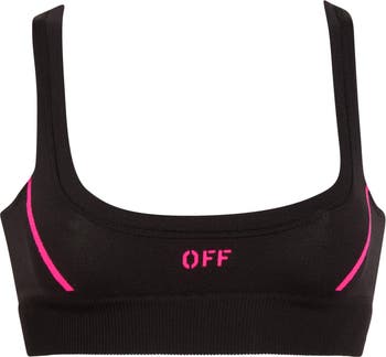 Off Stamp Seamless Bralette