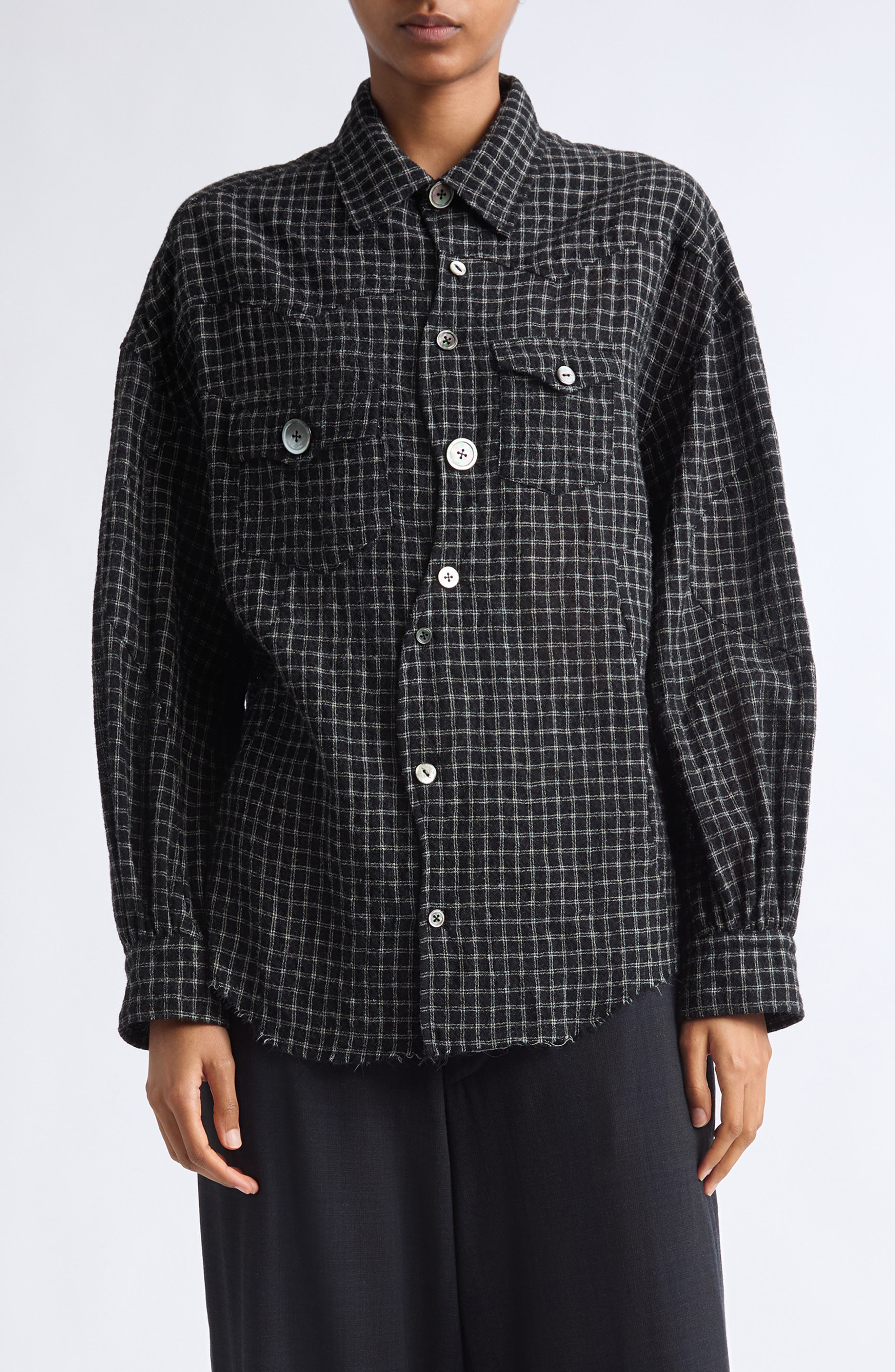 selected BLACK CHECK