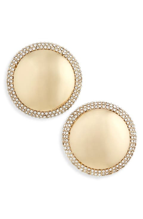 Pamela Circle Statement Earrings
