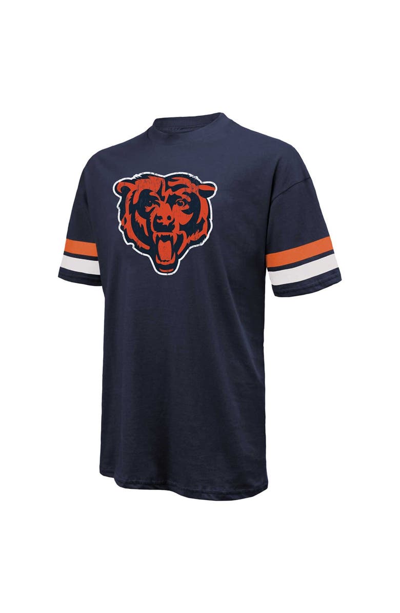 Majestic Threads Men's Majestic Threads Caleb Williams Navy Chicago Bears Name & Number Oversize Fit T-Shirt, Alternate, color, Navy