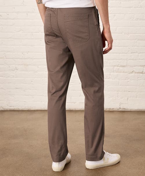 Pact Organic Cotton Daily Twill Midweight Pant In Deep Taupe