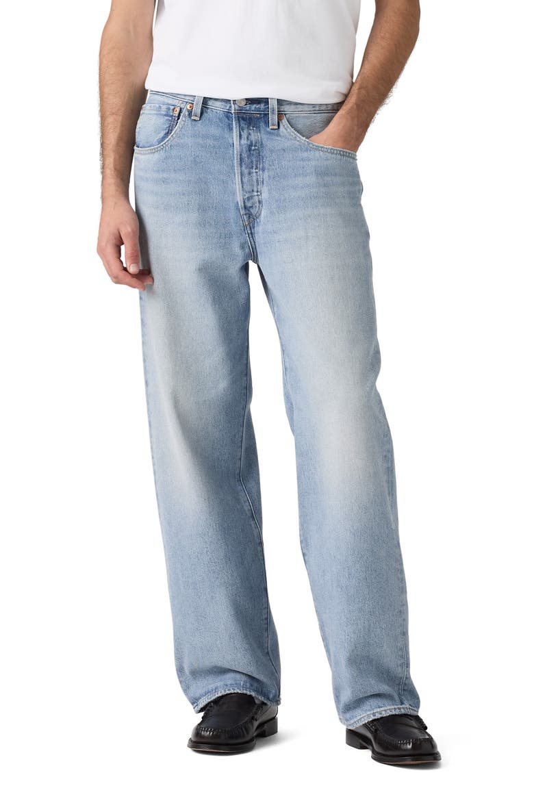 501® Loose Straight Leg Jeans, Main, color, IN MY BRONCO