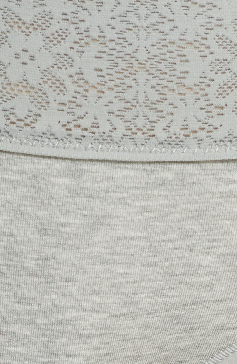 Tommy John Cool Cotton & Lace Briefs, Alternate, color, 