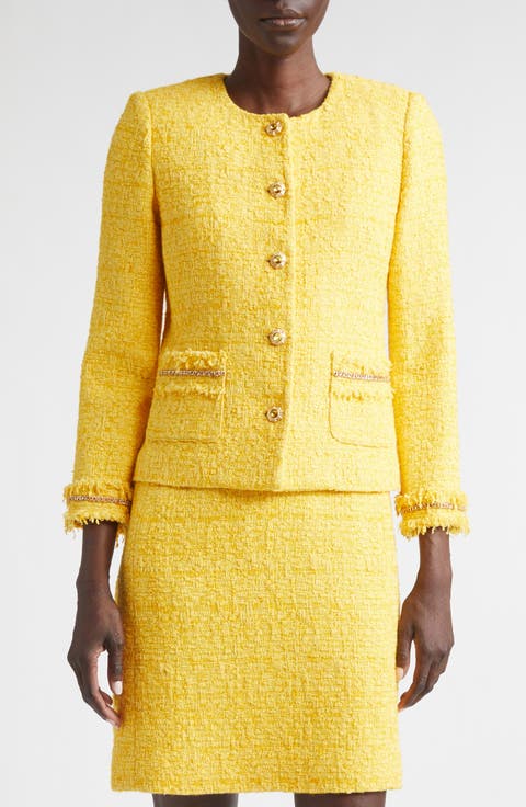 Frosted Sunshine Tweed Jacket
