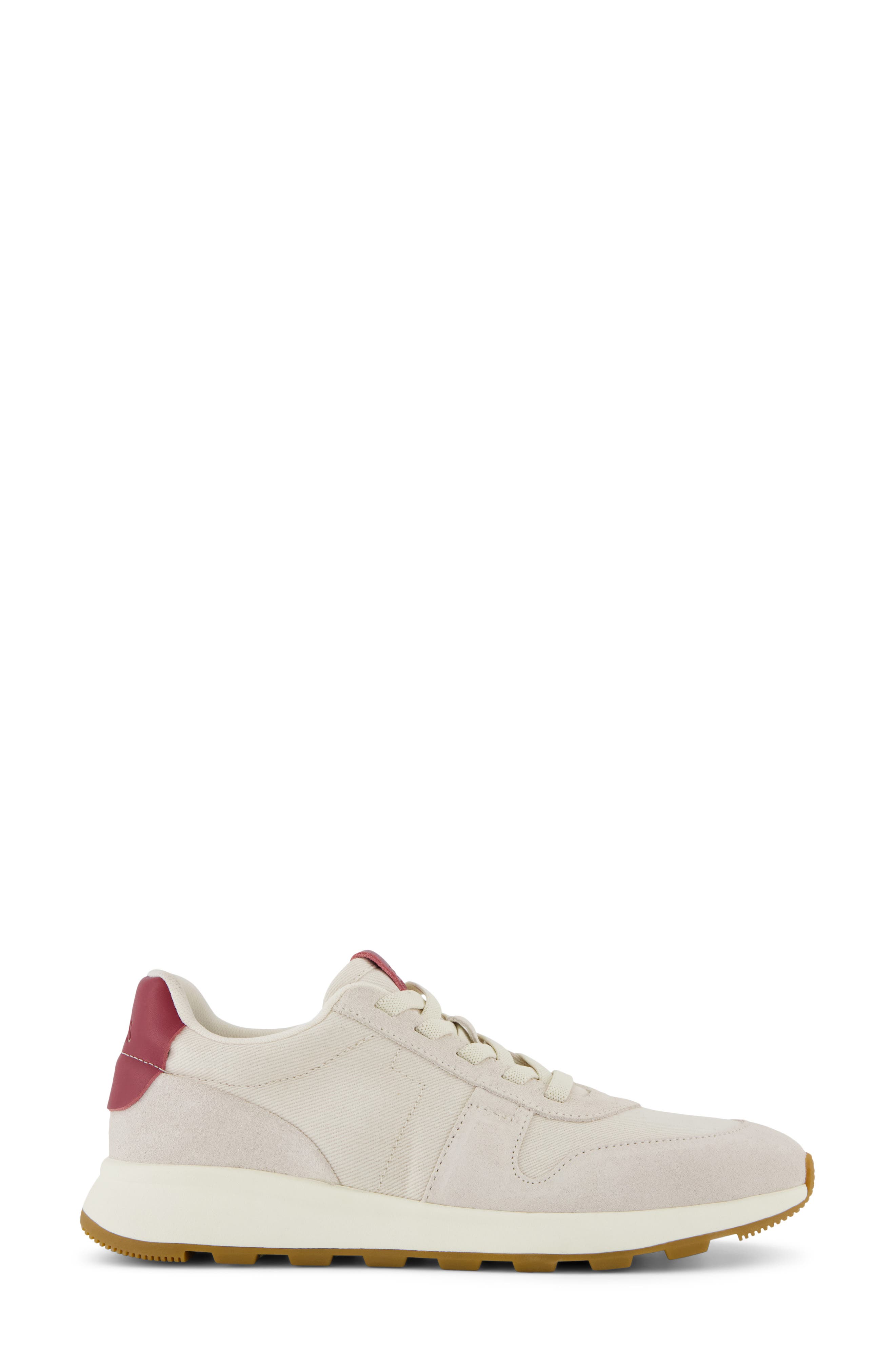 TRetro Sneaker, Alternate, color, LIGHT BEIGE