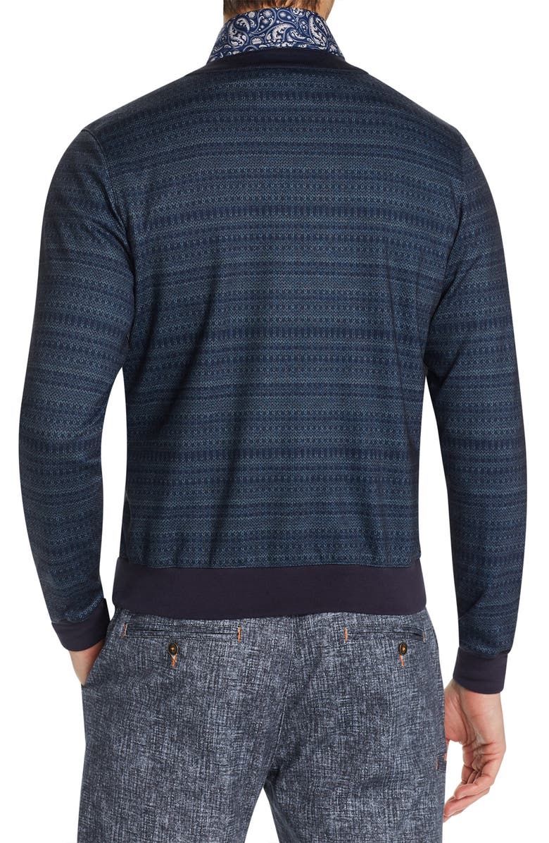 Tallia Stripe Knit Cardigan, Alternate, color, 