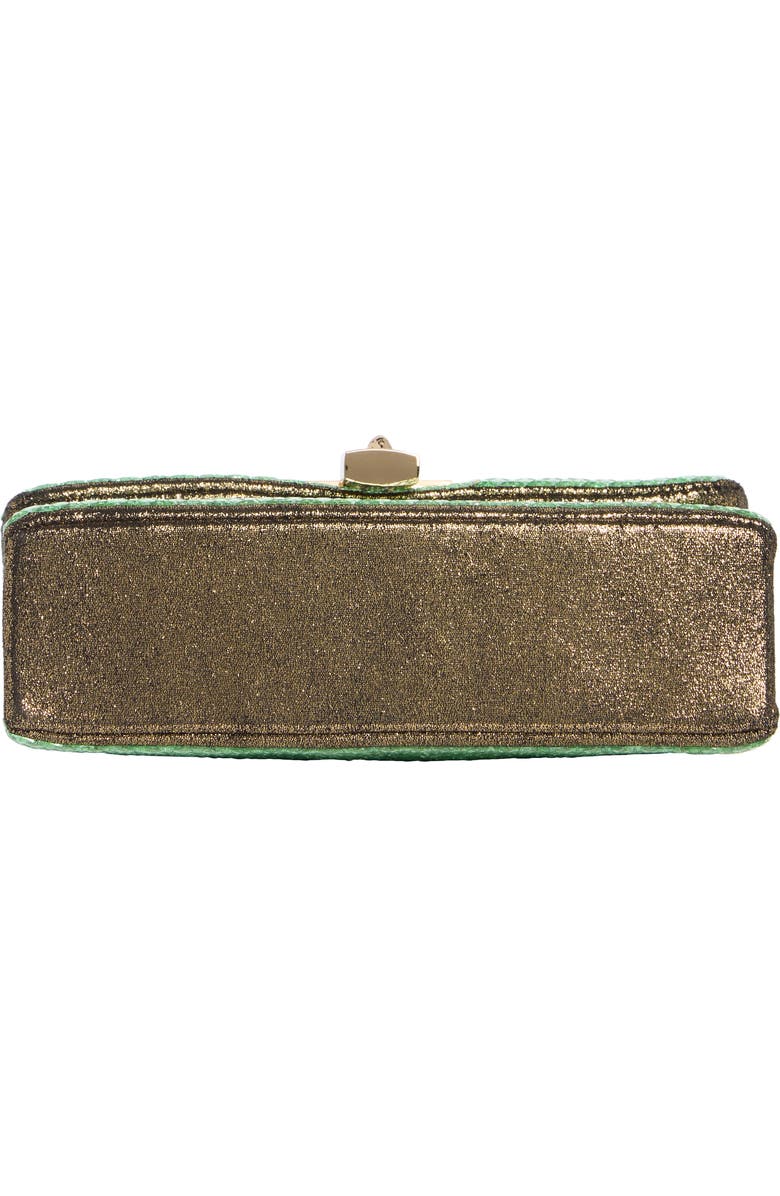 Kurt Geiger London Brixton Mini Crystal Crossbody Bag, Alternate, color, Green