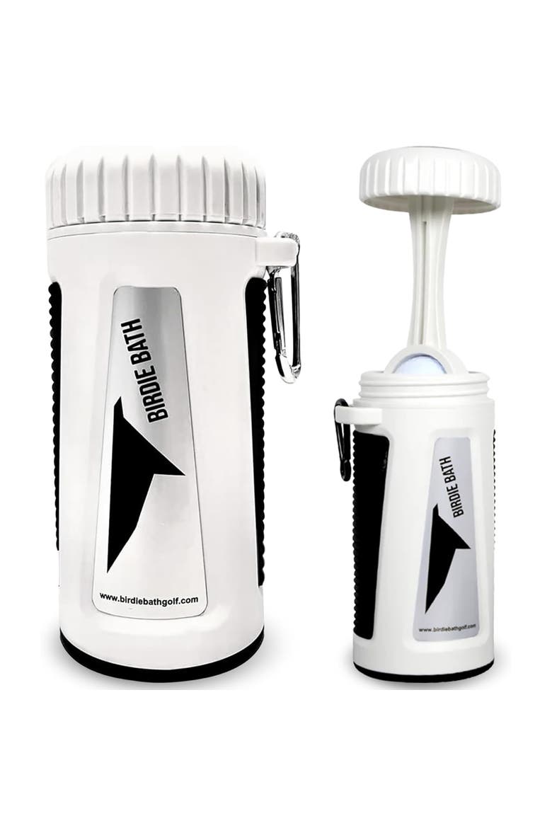 Portable Golf Ball Cleaner, Main, color, White