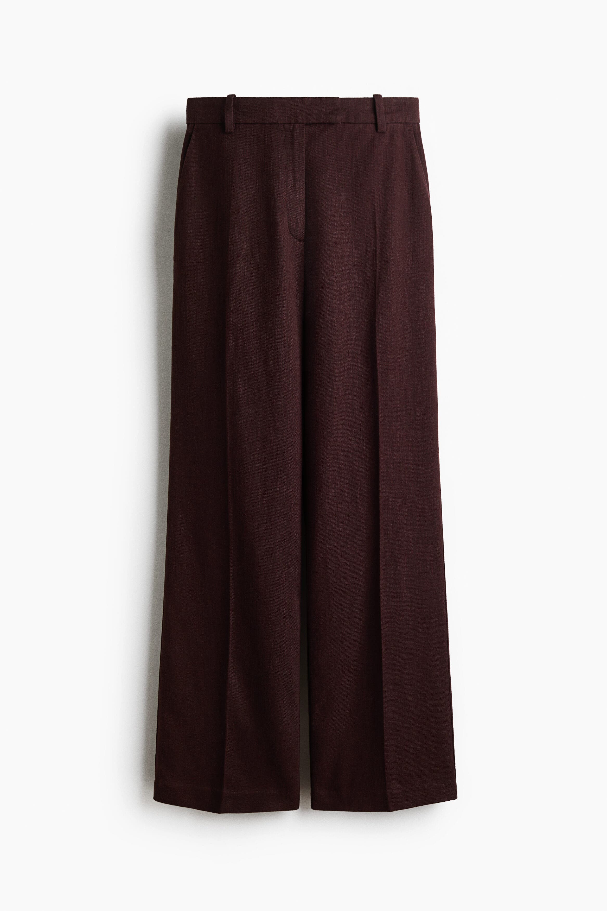 Linen-blend Tailored Trousers - image 3