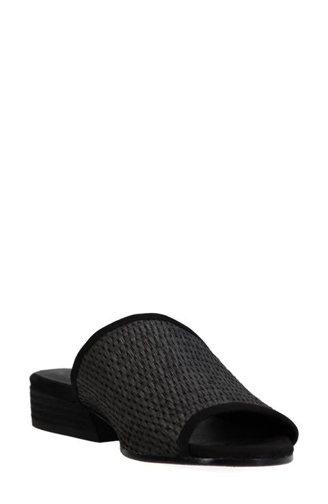 Noko Raffia Slide Sandal (Women)