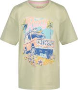 Roxy Kids' Coastal Oversize Graphic T-Shirt