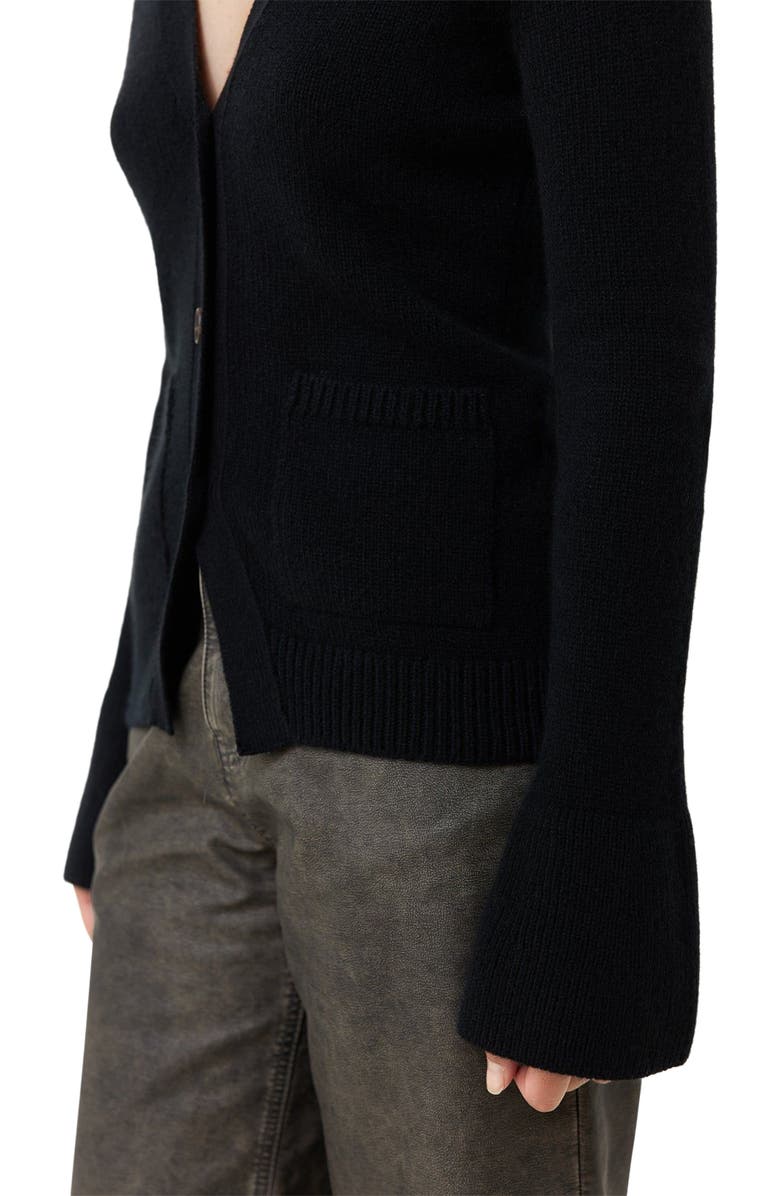 GOBI Mongolian Cashmere Buttoned Cashmere V-Neck Cardigan, Alternate, color,