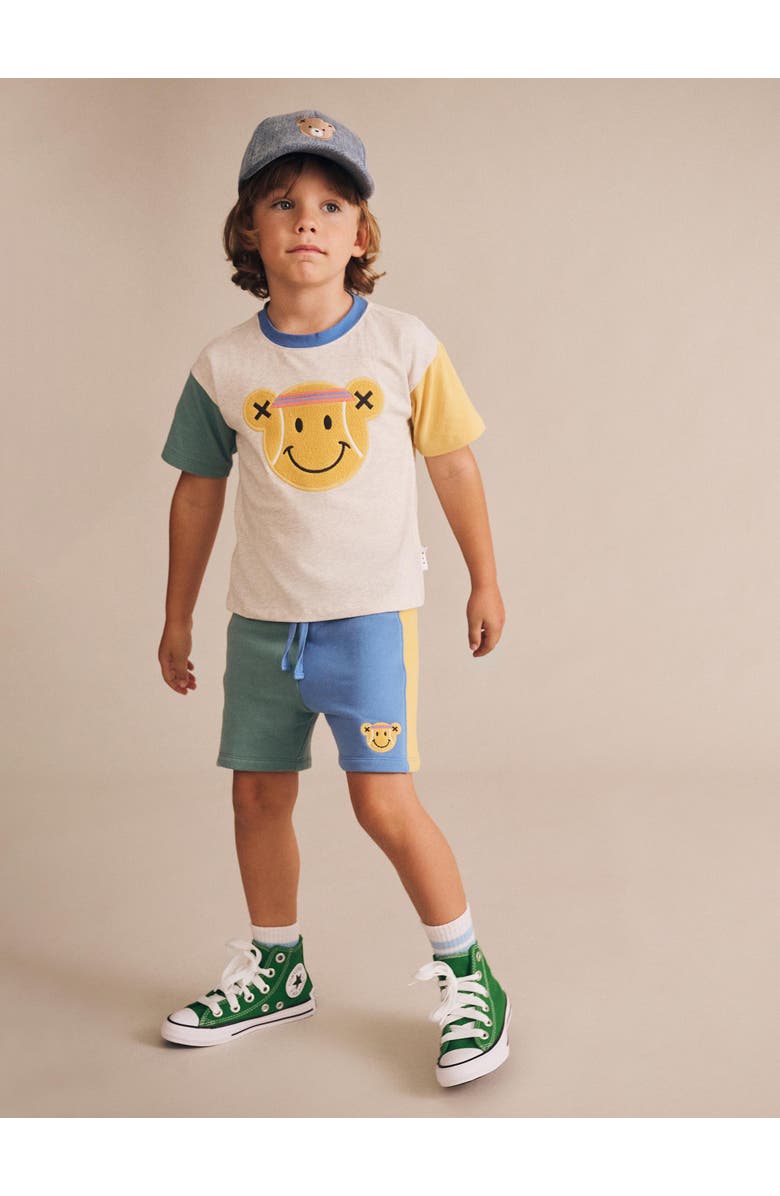 Huxbaby Tennis Bear Boxy Tee, Alternate, color, 