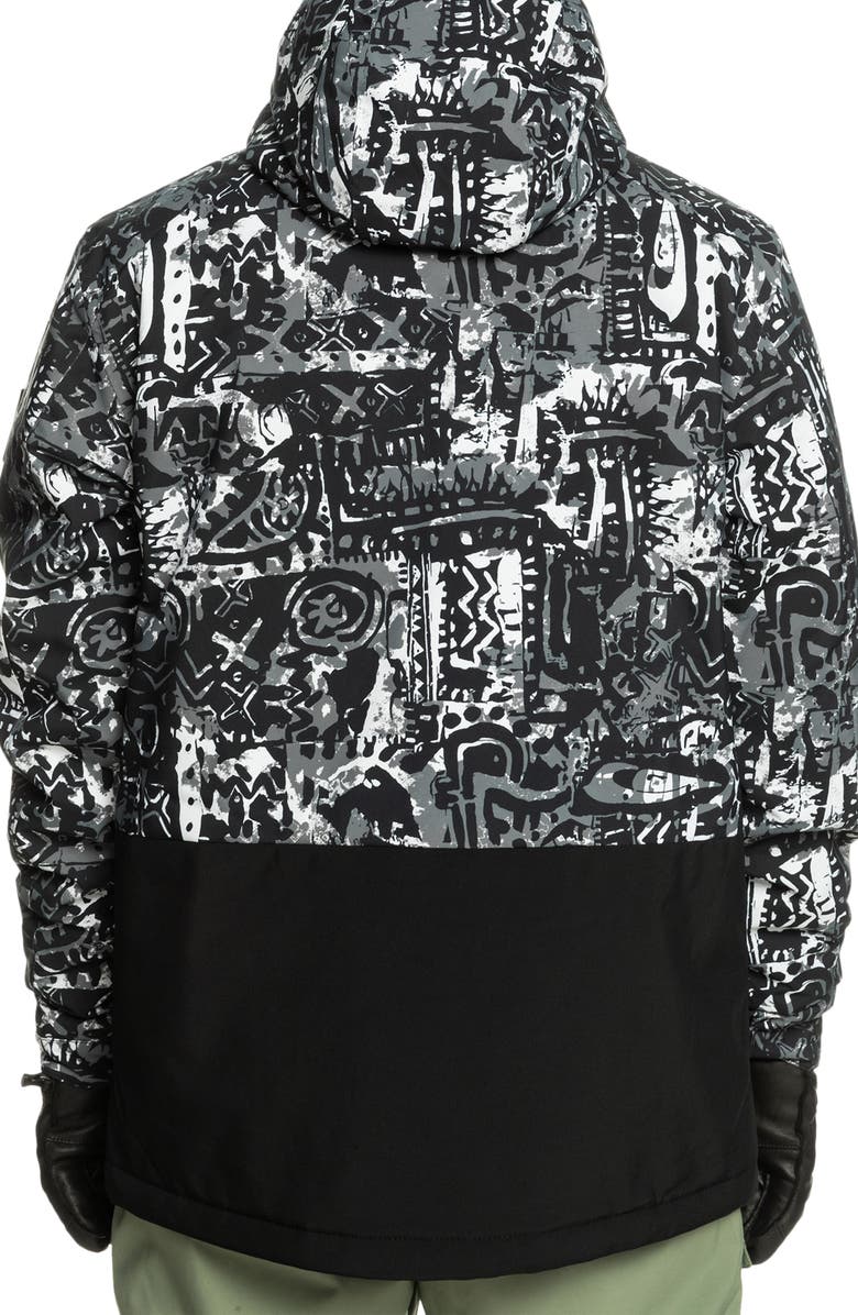 Quiksilver Mission Print Waterproof Jacket, Alternate, color, 