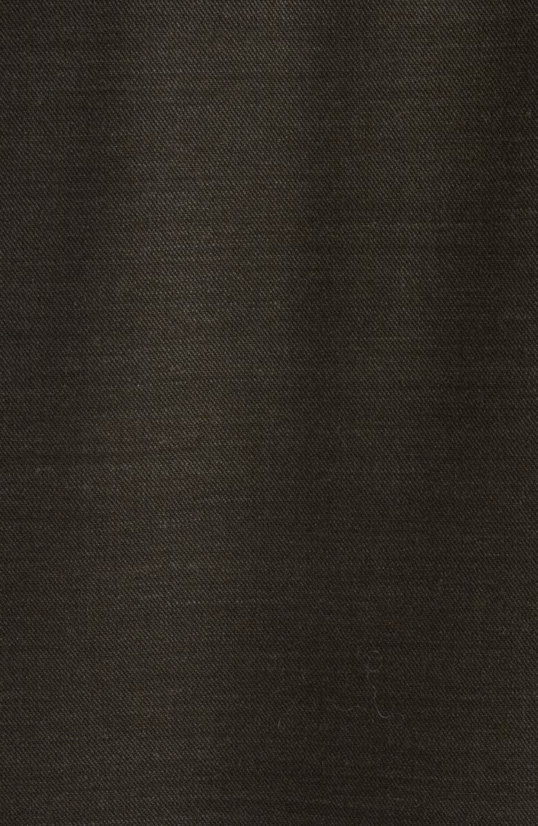 Jacquemus La Chemise Boulanger Padded Stretch Virgin Wool Shirt Jacket, Alternate, color, Dark Khaki