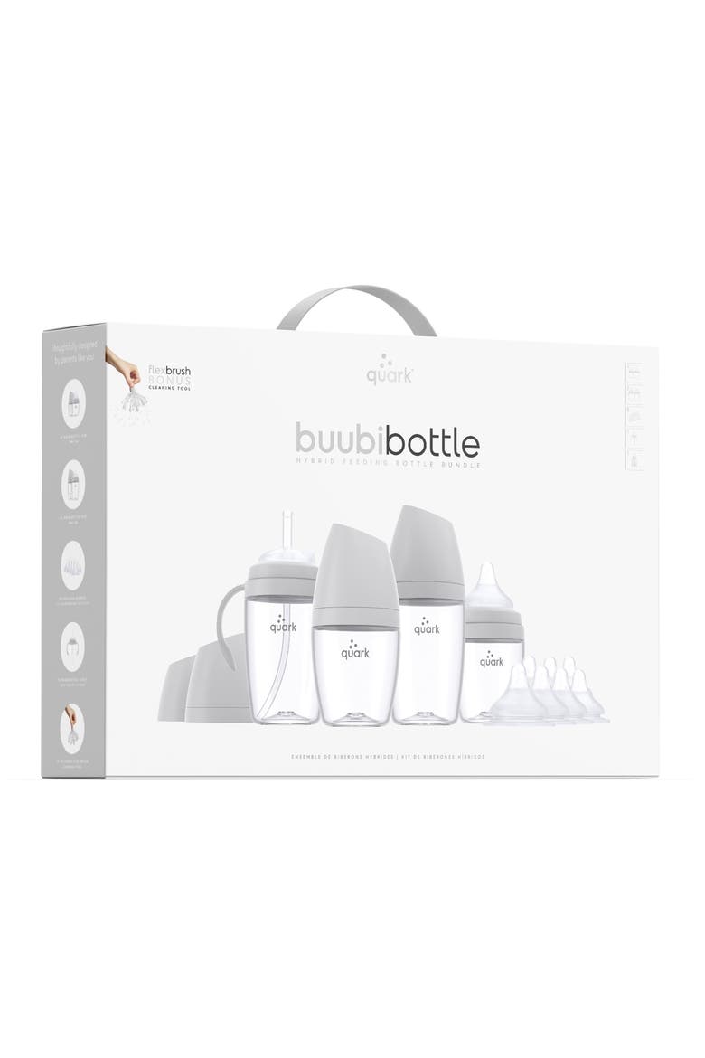 BuubiBottle 14-Piece Starter Set, Alternate, color, GAMMA GREY