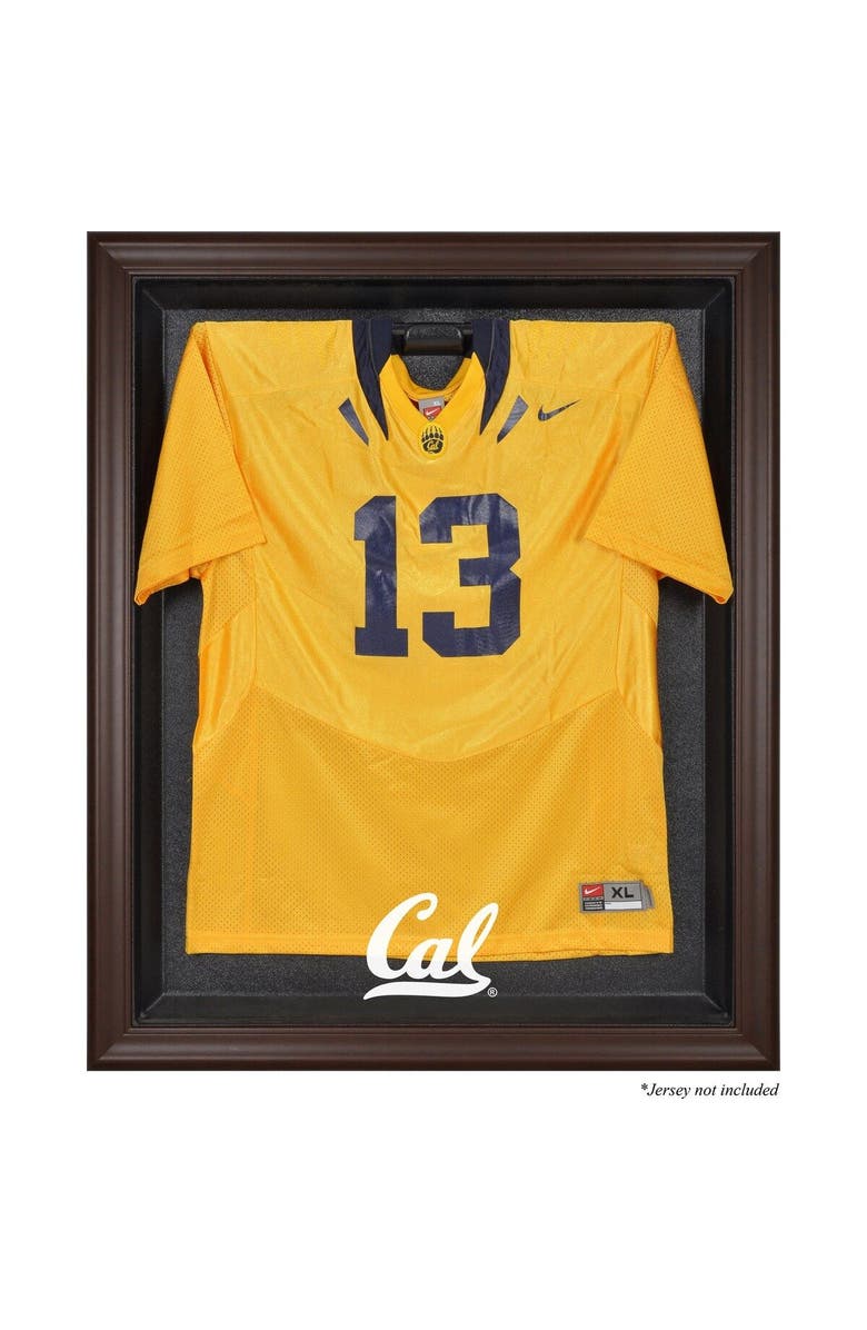 FANATICS AUTHENTIC Cal Bears Brown Framed Logo Jersey Display Case, Main, color, 