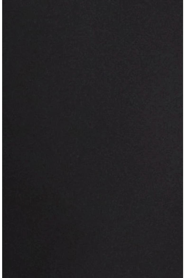 Core Logo Swim Trunks, Alternate, color, BLACK